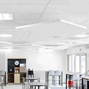 Nhà máy trực tiếp 2x2 2x4 2x8 Acoustic gạch trần thiết kế mới với aoustical nrc0.9 OEM tối ưu hóa âm thanh phòng - Product Image 4