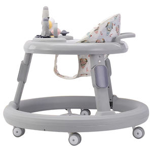 All'ingrosso luce multifunzione musica Walker bambino pieghevole 4 in 1 attività bambino Push Walker con ruote <span class=keywords><strong>e</strong></span> sedile - Product Image 4