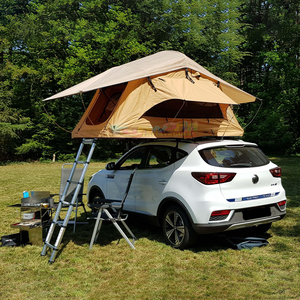 Tienda de lona para techo de coche 4x4, tienda de campaña impermeable de carcasa blanda para techo Con coche, Camping de verano al aire libre - Product Image 3