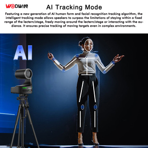 Wodwin <span class=keywords><strong>2025</strong></span> New 4K 60fps live streaming PTZ máy ảnh 12X 20x ai tự động theo dõi hội nghị video hệ thống cho Nhà thờ - Product Image 3