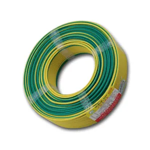 BVR 4.0平方毫米黄绿色双色接地电缆和电线
