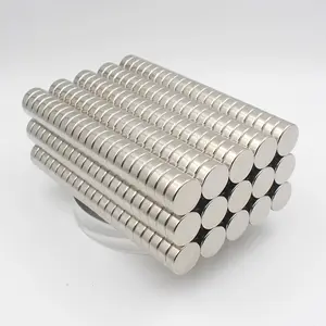 Disesuaikan Ultra tipis silinder 15X5 Magnet kecil kuat bulat Magnet Neodymium
