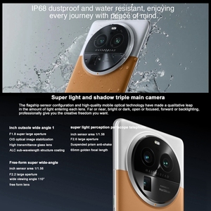 6.82 นิ้ว ColorOS 13.1 Qualcomm 8 Gen 2 Octa Core 50MP <span class=keywords><strong>OPPO</strong></span> Find X6 Pro 5G รองรับ Google Play - Product Image 6