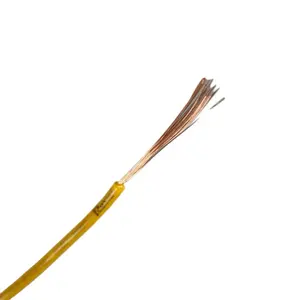 En stock conducteur en cuivre unique 0.5 0.75 1.0mm2 300/500V câble electeoic câbles à un noyau iec fil électronique