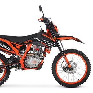 Motocicleta Todoterreno de Alta Velocidad Kugoo JL300, Freno de Disco Hidráulico Doble, Eléctrica 12V 7AH, Motor de Gasolina <span class=keywords><strong>CB300</strong></span>, Doble Amortiguador - Product Image 3