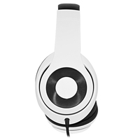 Casque filaire supra-auriculaire ajustable avec coussinets souples, réduction de bruit ENC, étanche IPX7 pour PC/ordinateur portable