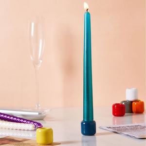 Маленький керамический подсвечник набор для украшения дома подсвечник в канун Рождества с чашкой для праздничного освещения - Product Image 3