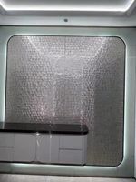 Rouleau de papier peint en rouleau de papier peint, en nacre naturelle fait à la main, pour la décoration intérieure de la salle