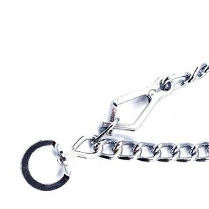 Kingtale Fournisseurs d'animaux de compagnie personnalisés Accessoires pour chiens Collier à griffes réglable Collier étrangleur pour chiens Collier en métal haute résistance - Product Image 3