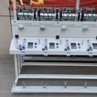 Machine à rembobiner le fil à 12 têtes, machine à enrouler, 12 cônes vers le bas, 12 broches, machine à enrouler le fil à coudre