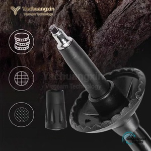 Bâton de randonnée pliable en 3 sections en alliage d'aluminium réglable avec poignée en EVA et embout en caoutchouc pour la randonnée - Product Image 4