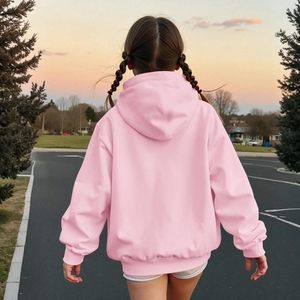 FOXA Sudadera con capucha de gato para mujer, sudadera de algodón con gráfico Kawaii y bolsillo, jersey de punto de manga regular - Product Image 5