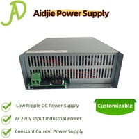 Source de courant constante réglable ADJ 120V 12-45A, haute efficacité, refroidissement par air, alimentation industrielle 50Hz, sortie simple