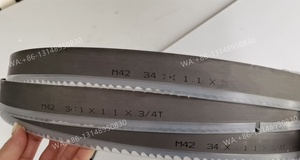 Material de acero de alta velocidad HSS M42 hojas de sierra de banda bimetálica para cortar metal - Product Image 4
