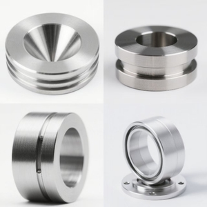 Pièces en aluminium et acier inoxydable de précision usinées par CNC personnalisées, pièces métalliques usinées par CNC - Product Image 2