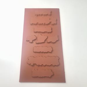 مصنع مخصص عالية مقاومة للحرارة غير الصمغ سيليكون العفن ختم الساخنة كلمة وصورة نحت نقل الحرارة - Product Image 3