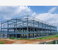 Hangar de bâtiments préfabriqués à plusieurs étages en acier Entrepôt Bâtiments commerciaux Entrepôt préfabriqué en acier Kits de structure métallique