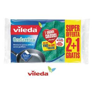 Spugne e Pagliette Multiuso Active Wave 2+1 Standard - Product Image 1