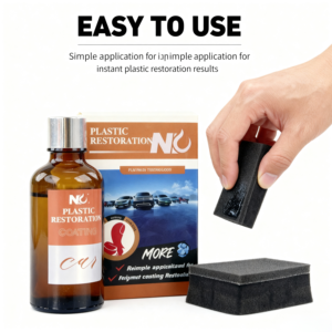 Nhà Máy Bán buôn 50ml sản phẩm chăm sóc xe nhựa phục hồi hành động trên các thành phần nhựa xe nhựa phục hồi phục hồi ánh - Product Image 6