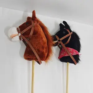 Bâton cheval en peluche, nouveauté, vente populaire, antiglisse, effet sonore