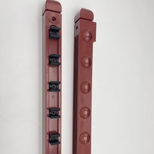 Soporte de pared para tacos de billar, 6 orificios, plástico PP, sin perforaciones, rectangular, para almacenamiento de tacos de billar - Product Image 4