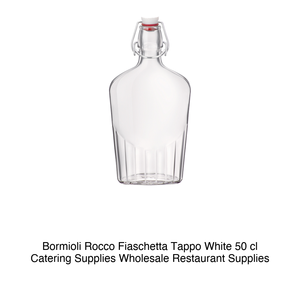 Bouteille blanche Bormioli Rocco 50 cl avec bouchon - Product Image 2