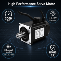 Kit de moteur servo AC monophasé 200W, prix d'usine, neuf, 220V, 3000 tr/min, prise en charge du contrôle par impulsions RS485