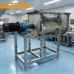 Máy trộn Ruy Băng bột công nghiệp Máy trộn bột xà phòng/bột khô/bột giặt 100L/500l/1000L/2000l - Product Image 5