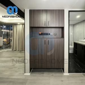 Maison de conteneur modulaire préfabriquée de luxe en acier de 20 pieds et 40 pieds, capsule spatiale, cabine, maison moderne de luxe, mini-maison mobile à 2 chambres - Product Image 3