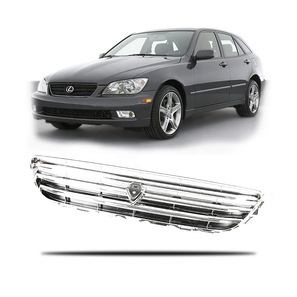 Front Grille for Lexus IS300 IS350 Altezza 2001-2005 – Chrome with