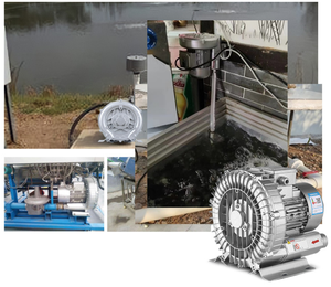 Alta Pressão Ventilador Centrífugo Pond Industrial Turbina De Vácuo De Alta Velocidade para Peixes Spa ar Anel Blower 2hp - Product Image 6