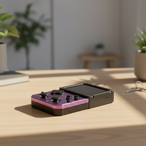 Consola de juegos portátil retro GAMINJA con resolución de 640*480, 3,5 pulgadas, batería recargable de 3000mAh, sistema Linux, consola de juegos portátil - Product Image 3