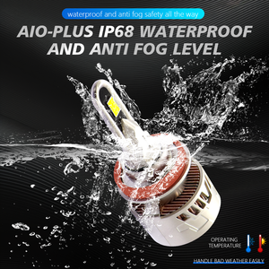 Nouveauté Ampoules de phare LED haute puissance 240W 24000LM 6000K H4 H11 H7 9005 IP68 Étanches Phares antibrouillard universels pour voitures et camions - Product Image 5