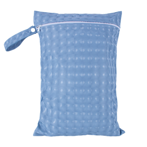 Bolsa Impermeable Reutilizable de PU para Pañales de Tela y Toallas Sanitarias, con Asa y un Solo Compartimento - Product Image 4