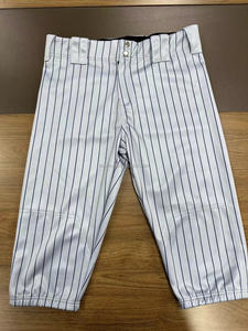 Pantalon de baseball personnalisé pleine longueur, pantalon de baseball à rayures fines avec fermeture éclair et poches, pantalon de softball pour équipe de club, OEM - Product Image 2