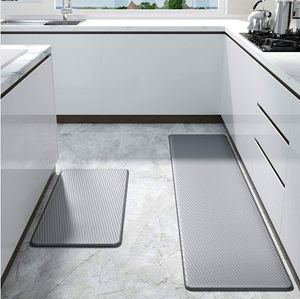 Anti-Slip Waterproof and Oil-Proof Anti Fatigue Floor Rug Washable Soft Kitchen Runner Mat - Product Image 1