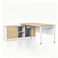 Ensemble de bureaux modulaires pour 6 personnes, poste de travail en open space, cloison de séparation, table de bureau ergonomique moderne, mobilier de bureau d'usine