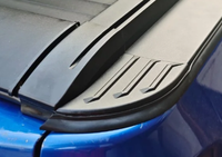 Couverture de benne rétractable manuelle en aluminium imperméable pour pick-up 4x4, pour Ford Ranger T9 Silverado Ram