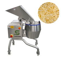 Commerciële aardappelsnijder, golvende aardappelchipsnijder, friet snijmachine, groentestripsnijder voor voedselverwerking