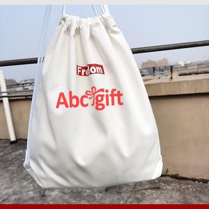 Multi Functional Jute Canvas <b>Drawstring</b> <b>Backpack</b> Personalization Sports Outdoor Camping Cinch Pack for Unisex - Product Image 5