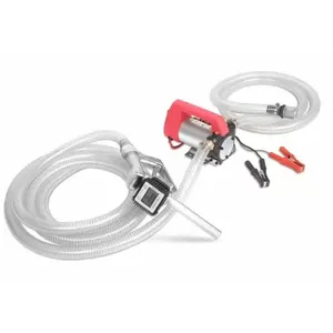 Electric Fuel Pump Kit with Digital Flow Meter / gas station pump