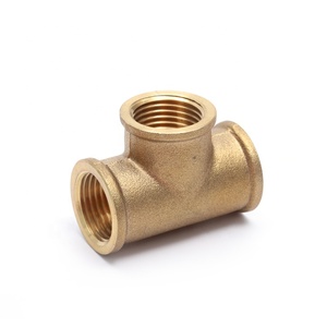OEM & ODM Áp Lực Cao Nữ Hình Lục Giác Đầu Giả Mạo 3 Cách Bình Đẳng Và Giảm <span class=keywords><strong>TEE</strong></span> Brass Pumbing Vệ Sinh Ống Phù Hợp - Product Image 3