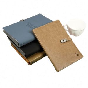 Luxury Quality Branded Custom A5 Business Loose-<b>leaf</b> Notebooks for Promotional Giveaways and Clients - Product Image 1
