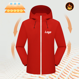 เสื้อกันฝนคุณภาพสูงสำหรับผู้ชายแบบกำหนดเองกันน้ำพร้อมฮู้ดประสิทธิภาพสูงชุดกันลม - Product Image 5