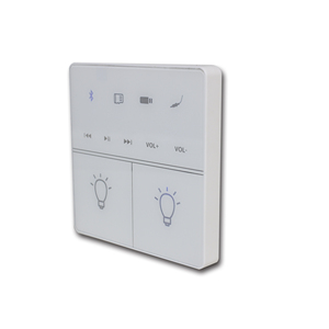 M pequeño <span class=keywords><strong>amplificador</strong></span> <span class=keywords><strong>de</strong></span> pared Bluetooth 2*25W 7 botones táctiles Smart Hotel habitación hogar <span class=keywords><strong>Audio</strong></span> pared estéreo <span class=keywords><strong>amplificador</strong></span> Digital - Product Image 2