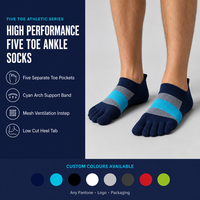 Chaussettes basses en gros anti-humidité avec semelle en tissu éponge pour la course sur sentier, idéales pour les magasins de détail