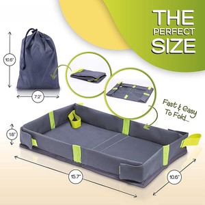 Housse de plateau de voyage pliable pour enfants et adultes, pour plateau d'<span class=keywords><strong>avion</strong></span>, pour les activités, les jeux et les repas, à utiliser en <span class=keywords><strong>avion</strong></span> ou en <span class=keywords><strong>Train</strong></span> pour les tout-petits - Product Image 2