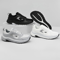 VEILISR Chaussures de course à pied larges pour hommes Chaussures de sport athlétiques de jogging à bout large et rembourrées pour soutenir les hommes