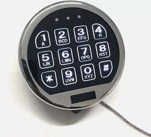 Điện tử Vault khóa an toàn sinh trắc học bàn phím LED hiển thị kỹ thuật số tuya ứng dụng với Bluetooth, Wifi, súng an toàn trong hợp kim kẽm-MT-CL01 - Product Image 1