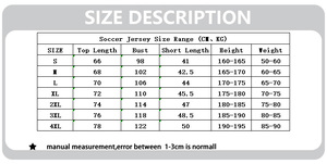 2025 bóng đá Jersey truyền nhiệt in ấn chất lượng cao nhiều kích cỡ có sẵn đồng phục bóng đá Bộ - Product Image 5